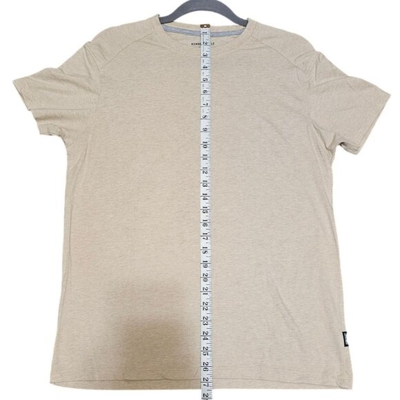 Kenneth Cole Beige Organic Cotton Blend Mens T-Shirt Medium - Picture 8 of 9